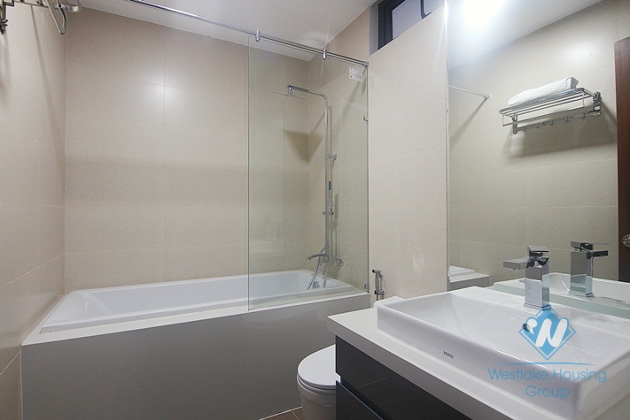 New and clean one bedroom apartment for rent in To Ngoc Van street, Tay Ho district, Ha Noi